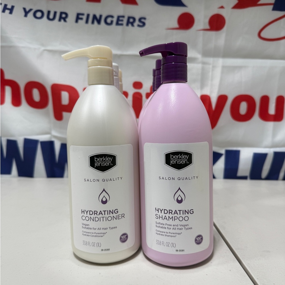 Berkley Jensen (BJ) Hydrating Shampoo & Conditioner 3X3 33.8 fl oz